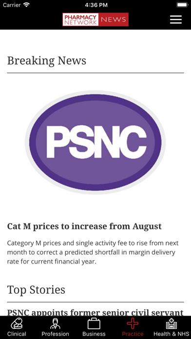 Pharmacy Network News Screenshot