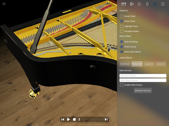 Visual Piano iPad screenshot 5 - Music app