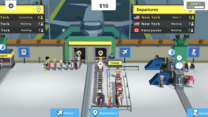 Idle Tap Airport Screenshot