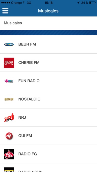 Screenshot #2 pour MyWebRadio