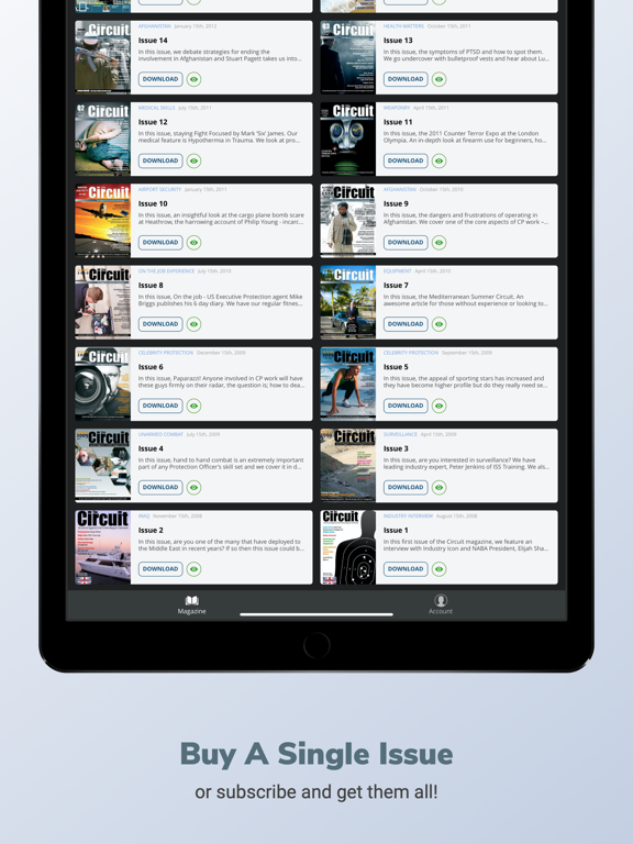 The Circuit Magazine iPad screenshot 4 - Magazines & Newspapers app