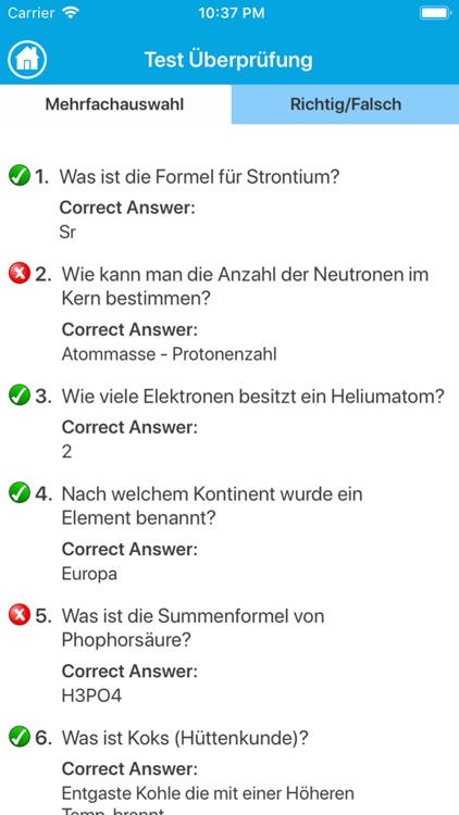 Der Chemie Quiz