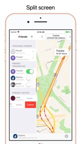 GPS History screenshot