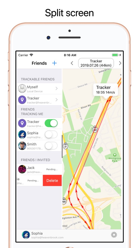 #1. GPS Track (iOS) 由: Shanmin Xu