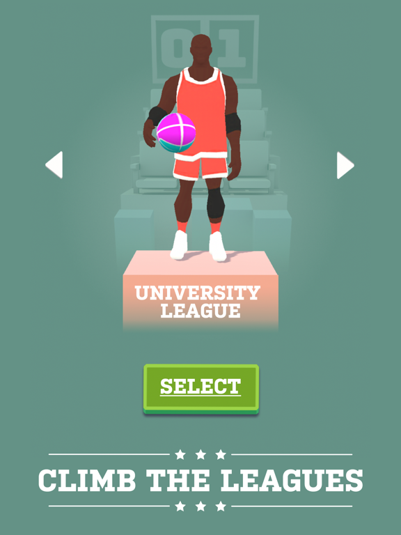 Perfect Dunk 3D iPad screenshot 5 - Games app