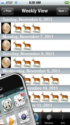 Best Hunting Times iPhone image 3