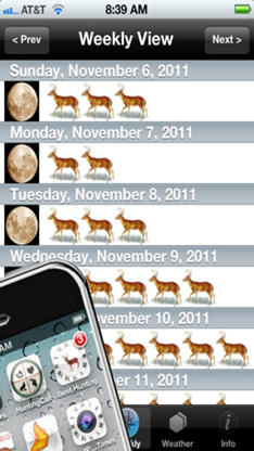 Best Hunting Times screenshot 3