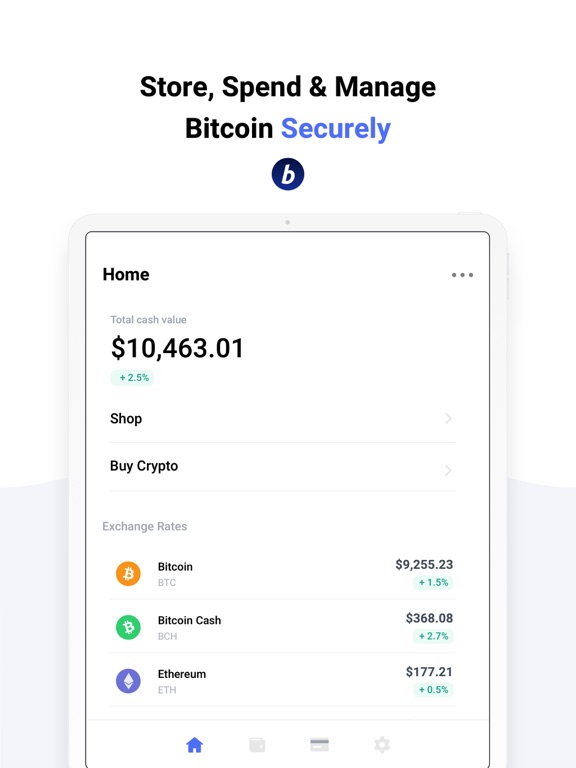 BitPay – Secure Bitcoin Wallet screenshot
