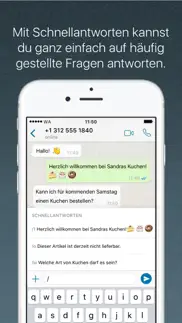 whatsapp business iphone bildschirmfoto 3