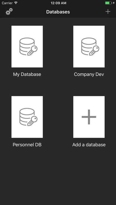 Iodine MySQL Screenshot