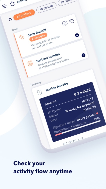 Yuto, le CRM mobile et futé screenshot-5