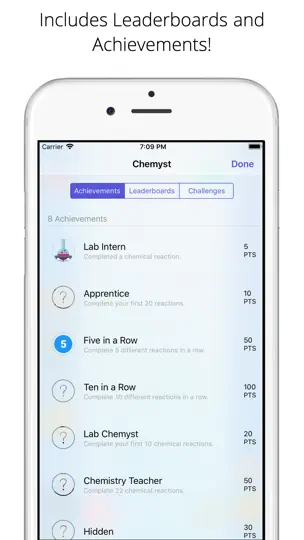Screenshot von Chemyst auf dem iPhone 8