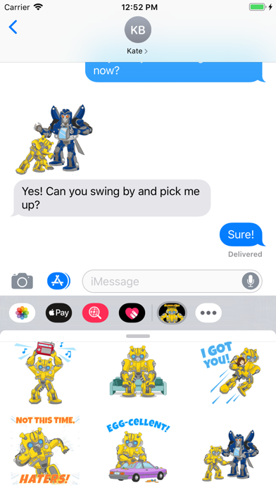 Official Bumblebee Stickers Screenshot 2 - AppWisp.com Official Bumblebee Stickers Screenshot 2 - AppWisp.com