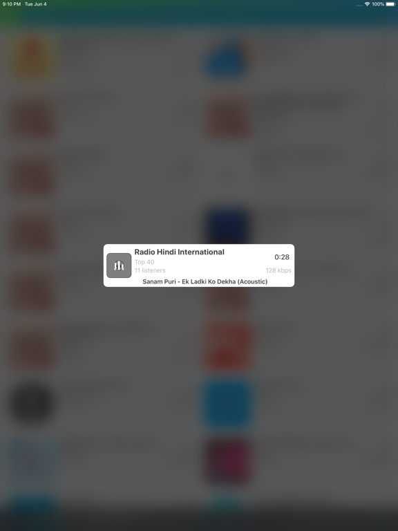 Pocket Radio - Live Streaming iPad screenshot 7 - Music app