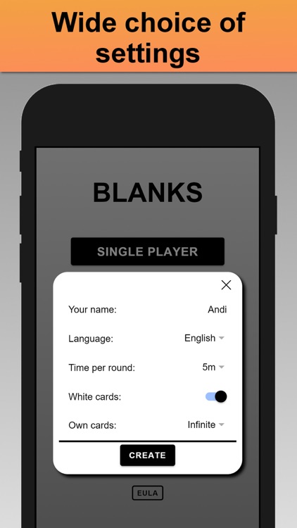 The Blanks Game
