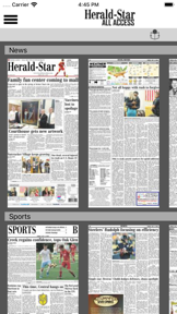 Herald-Star All Access screenshot