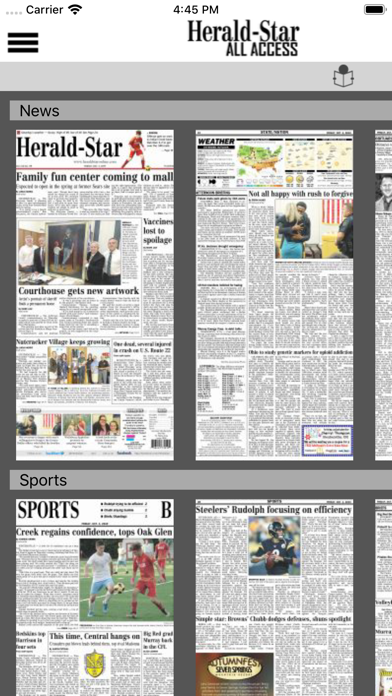 Herald-Star All Access iPhone screenshot