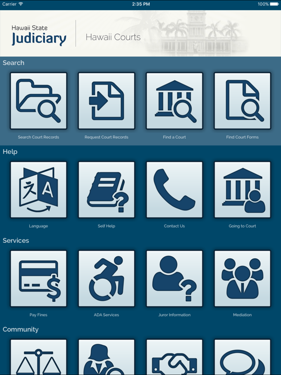 Screenshot #5 pour Hawaii Courts Mobile