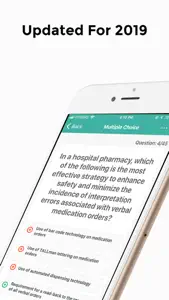 Pharmacist PEBC Practice Test screenshot #5 for iPhone