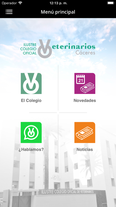 Colegio Veterinarios Cáceres screenshot 3
