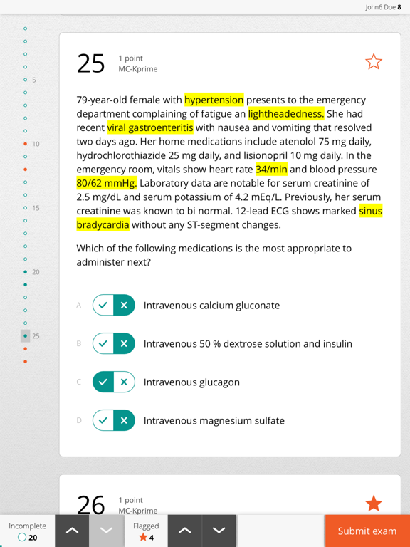 Screenshot #5 pour Measured Examinator