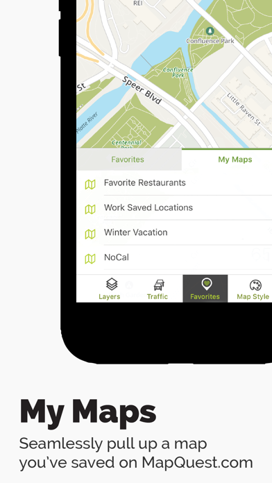 MapQuest: Free Navigation, GPS, Maps & Traffic screenshot