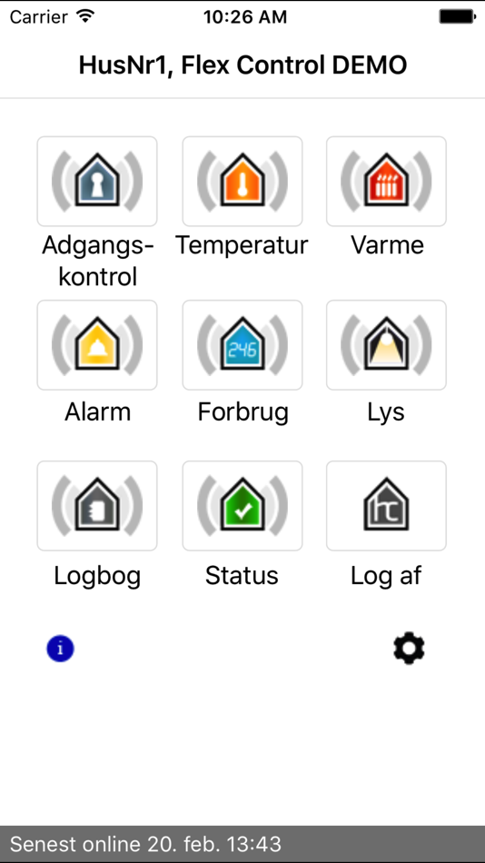 #1. House-Control (iOS) 由: flex-control a/s