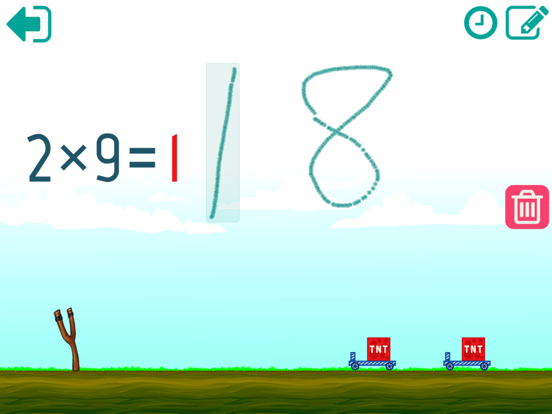 MathShot Multiplication Tables iPad screenshot