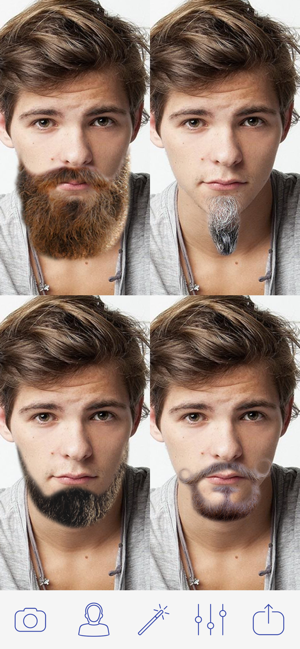Beard and Mustaches Photo Pro(圖3)-速報App