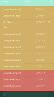 How to cancel & delete contraction time tracker 2