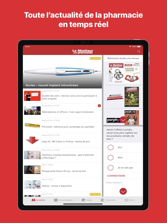 Screenshot #4 pour Le Moniteur des pharmacies.fr