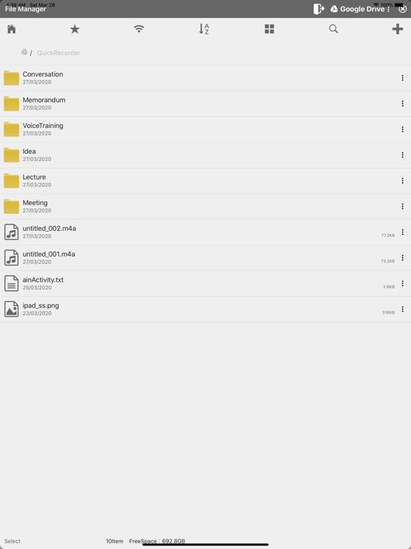 Quick Recorder - Voice Memo iPad screenshot 6 - Productivity app