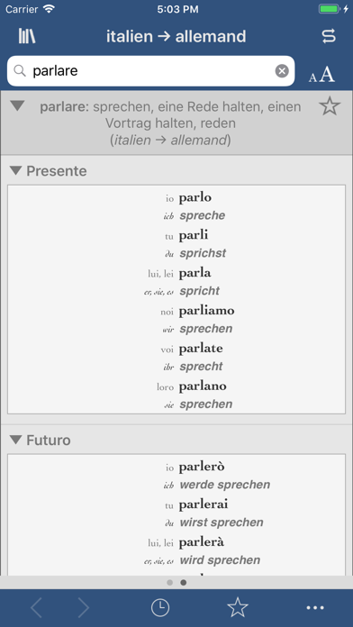 Screenshot #2 pour Ultralingua allemand-italien
