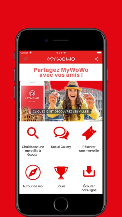 Screenshot #2 pour MyWoWo - Travel App