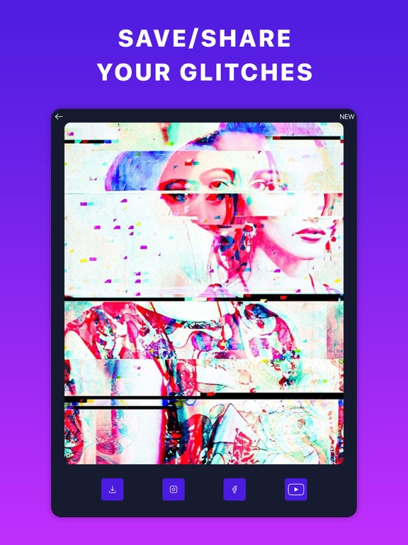 Screenshot #6 pour Glitch VHS Art Vintage Camera