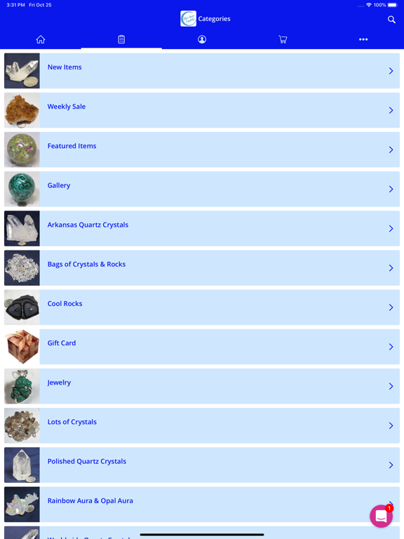 Screenshot #5 pour Blue Moon Crystals & Jewelry