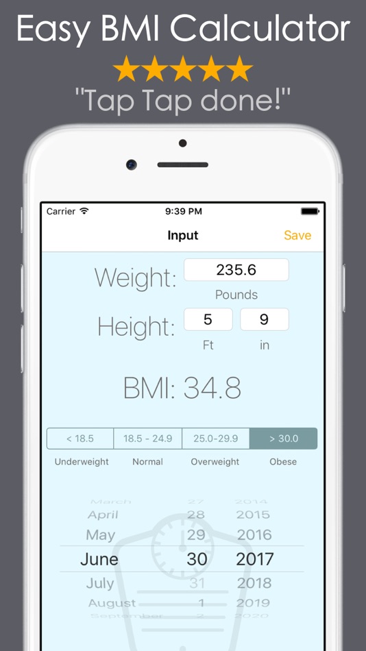 BMI Calculator Body Mass Index - 2.0.0 - (iOS)