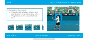 Tennis Australia Technique App screenshot #4 for iPhone