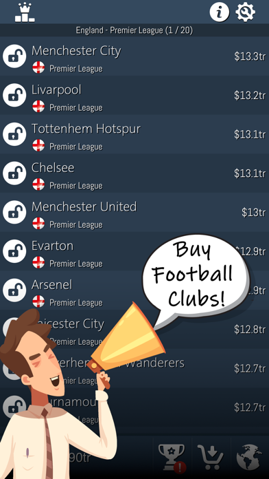 Screenshot #1 pour Idle Football Tycoon