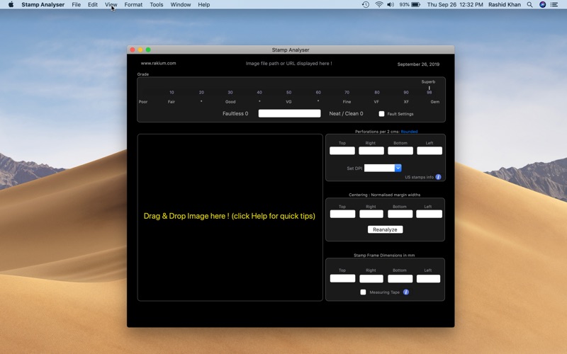 Screenshot #1 pour Stamp Analyser