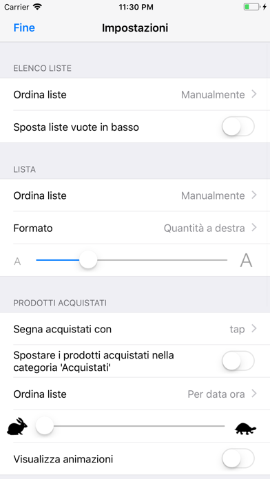 ShoppingList (Lista spesa) screenshot 4