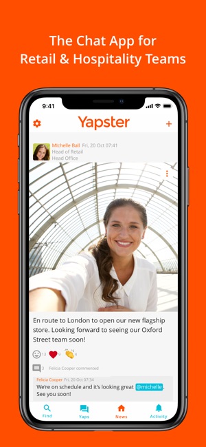 Yapster - chat for teams