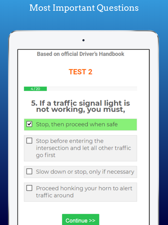 AR DMV PRACTICE DRIVING TESTS | Apps | 148Apps