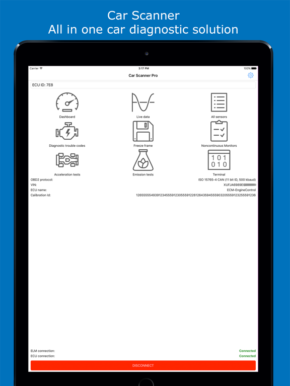 Screenshot #4 pour Car Scanner ELM OBD2