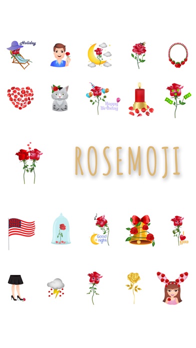 RoseMoji - Floral Language Screenshot