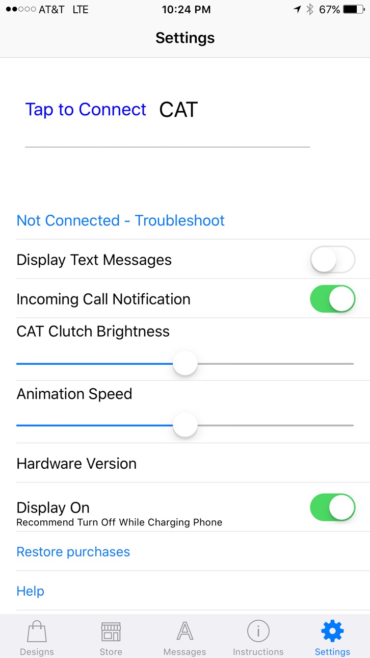 iPhone screenshot