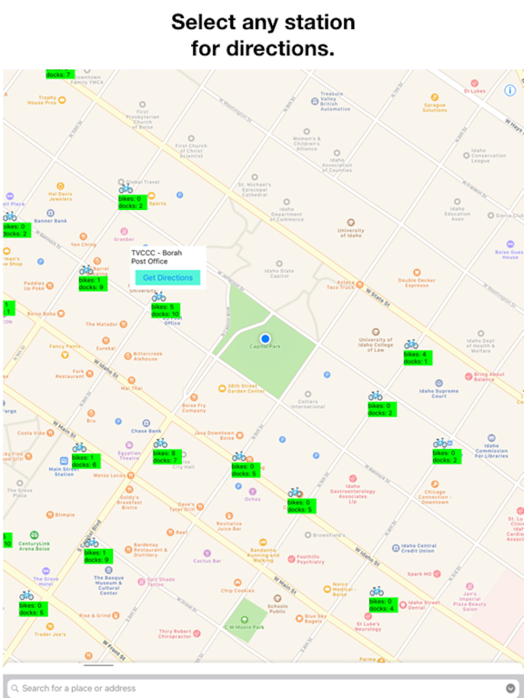 Screenshot #5 pour Bike Stations Boise