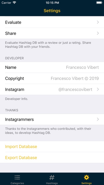 Hashtag DB screenshot-8