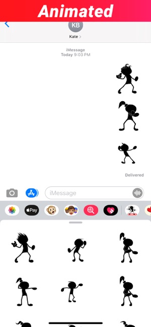Animated Dancing Stickers Pack(圖1)-速報App