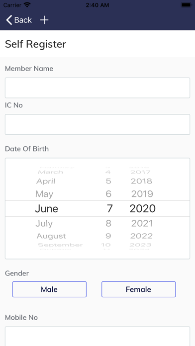 Conforer Mobile Screenshot